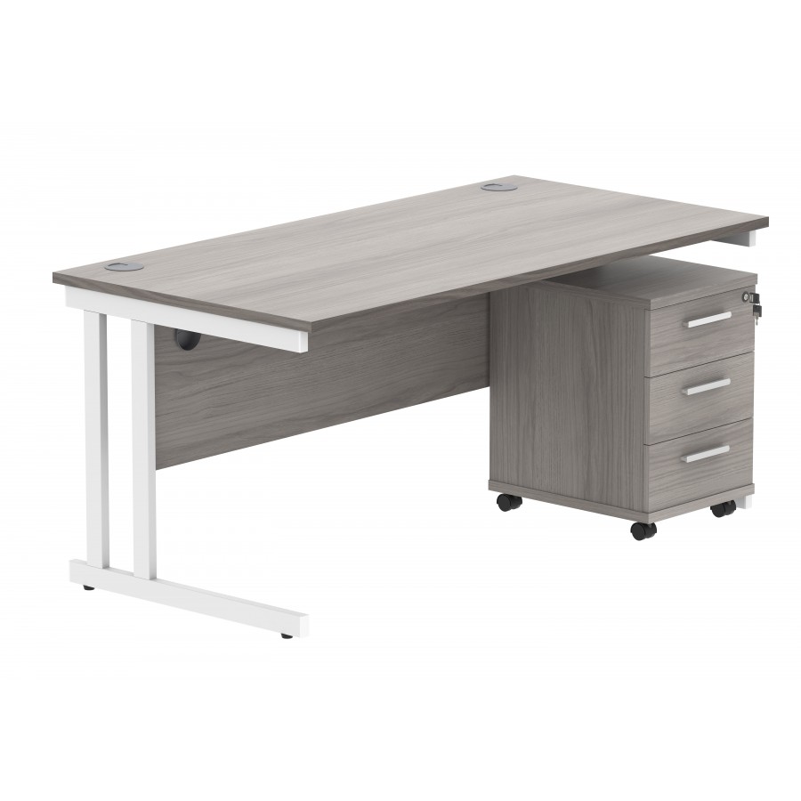 Core Desk With Underdesk Pedestal